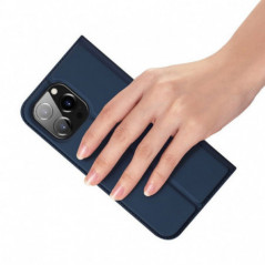 Apple iPhone 14 Pro Case Dux Ducis Leather Blue