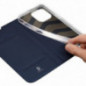 Apple iPhone 14 Pro Max Case Dux Ducis Leather Blue