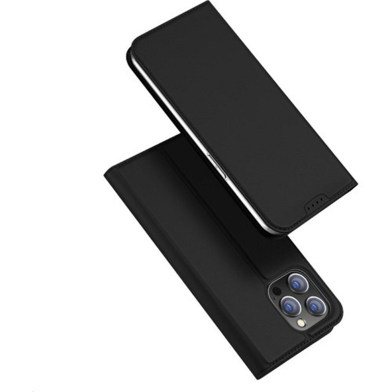 Apple iPhone 15 Pro Case Dux Ducis Leather Black