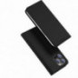 Apple iPhone 15 Pro Case Dux Ducis Leather Black