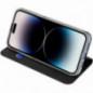 Apple iPhone 15 Pro Case Dux Ducis Leather Black