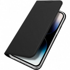 Apple iPhone 15 Pro Case Dux Ducis Leather Black