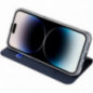 Apple iPhone 15 Pro Case Dux Ducis Leather Blue