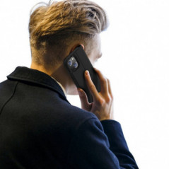Apple iPhone 13 Case Dux Ducis Leather Black