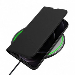 Apple iPhone 13 Pro Case Dux Ducis Leather Black