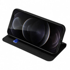 Apple iPhone 13 Pro Case Dux Ducis Leather Black
