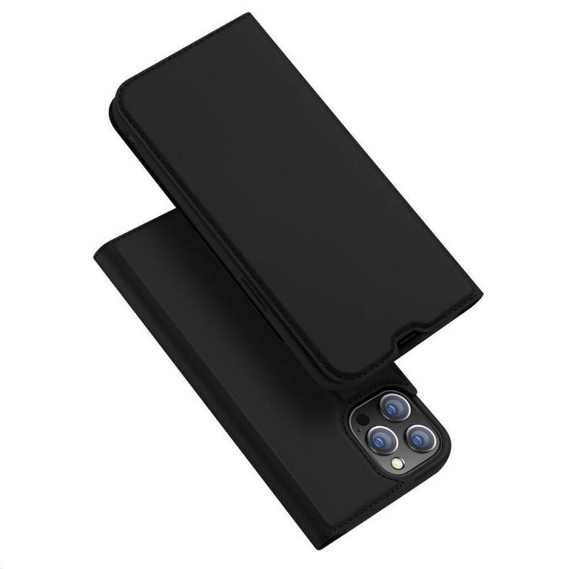 Apple iPhone 13 Pro Max Case Dux Ducis Leather Black