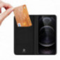 Apple iPhone 13 Pro Max Case Dux Ducis Leather Black