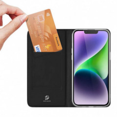 Apple iPhone 15 Case Dux Ducis Leather Black