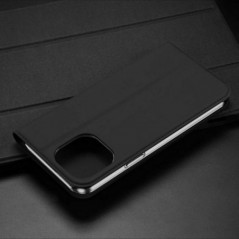 Apple iPhone 15 Case Dux Ducis Leather Black