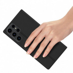 Samsung Galaxy S24 ULTRA Case Dux Ducis Leather Black