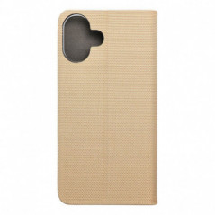 Apple iPhone 16 Plus Wallet Cases Sensitive Book Gold