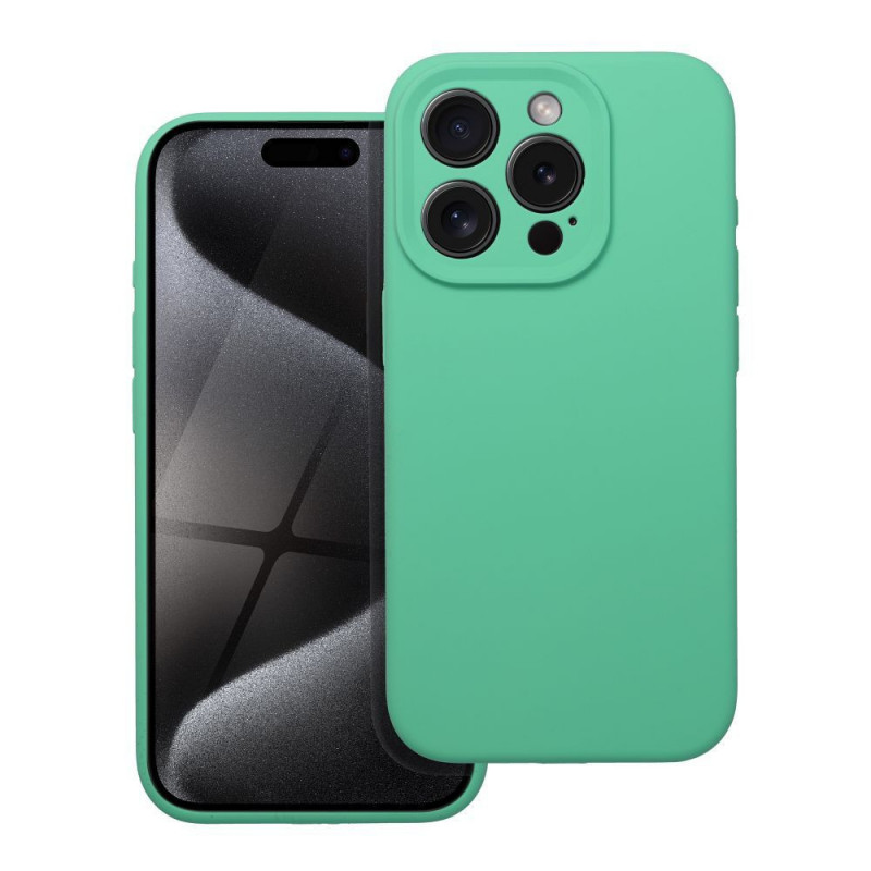 Apple iPhone 16e Case Silicone 2mm Mint