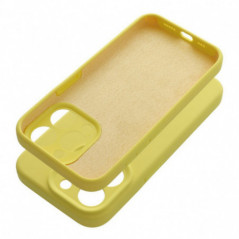 Apple iPhone 16e Case Silicone 2mm Lemon