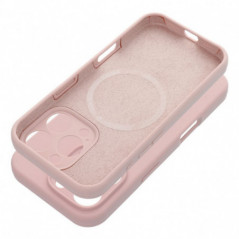 Apple iPhone 15 Case Silicone 2mm Sand pink