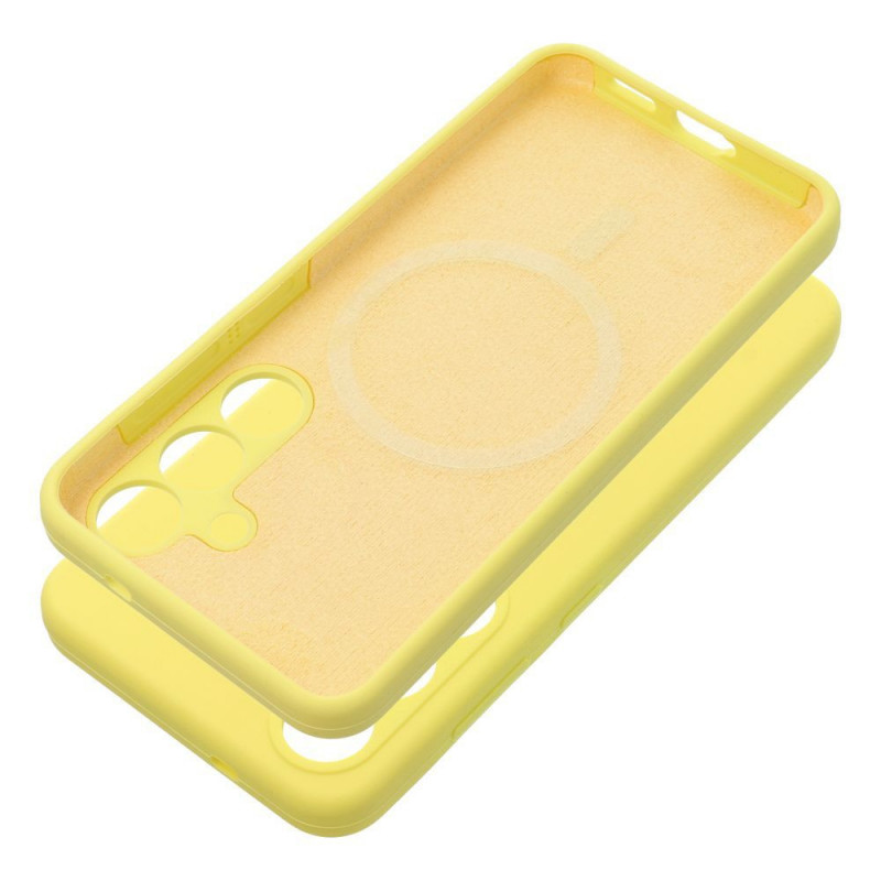 Samsung Galaxy S25 Ultra Case Silicone 2mm Lemon