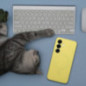 Samsung Galaxy S25 Case Silicone 2mm Lemon