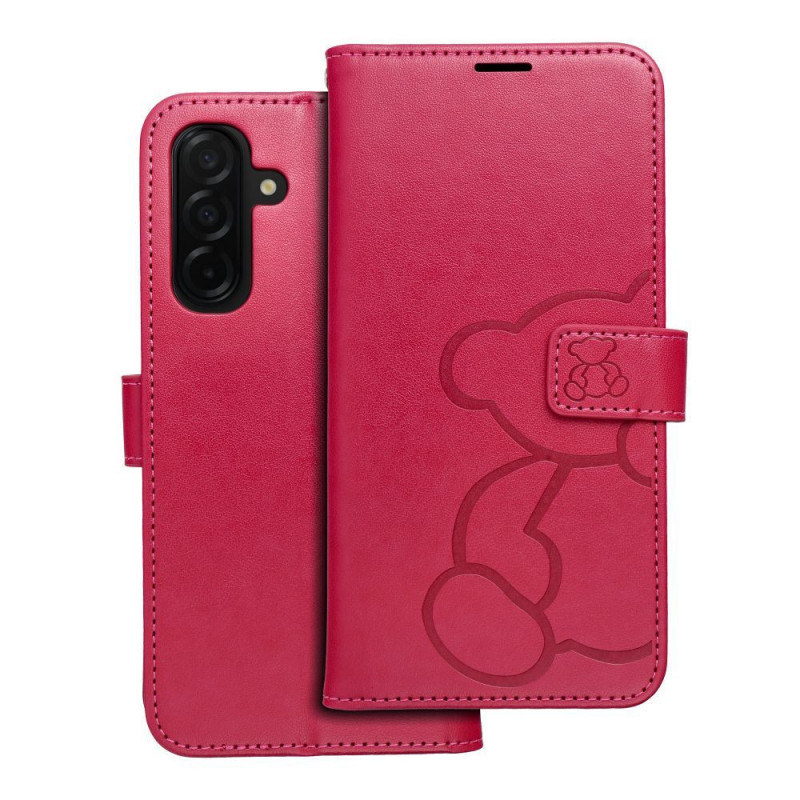Samsung Galaxy A26 Wallet Cases MEZZO Book Magenta