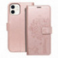Apple iPhone 12 Wallet Cases MEZZO Book Rose gold