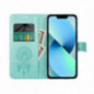 Samsung Galaxy A06 Wallet Cases MEZZO Book Green