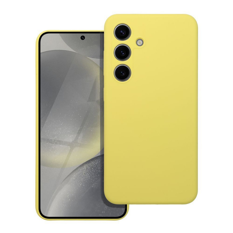 Samsung Galaxy A06 Case Silicone 2mm Lemon