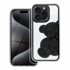 Apple iPhone 16e Case Teddy bear Black