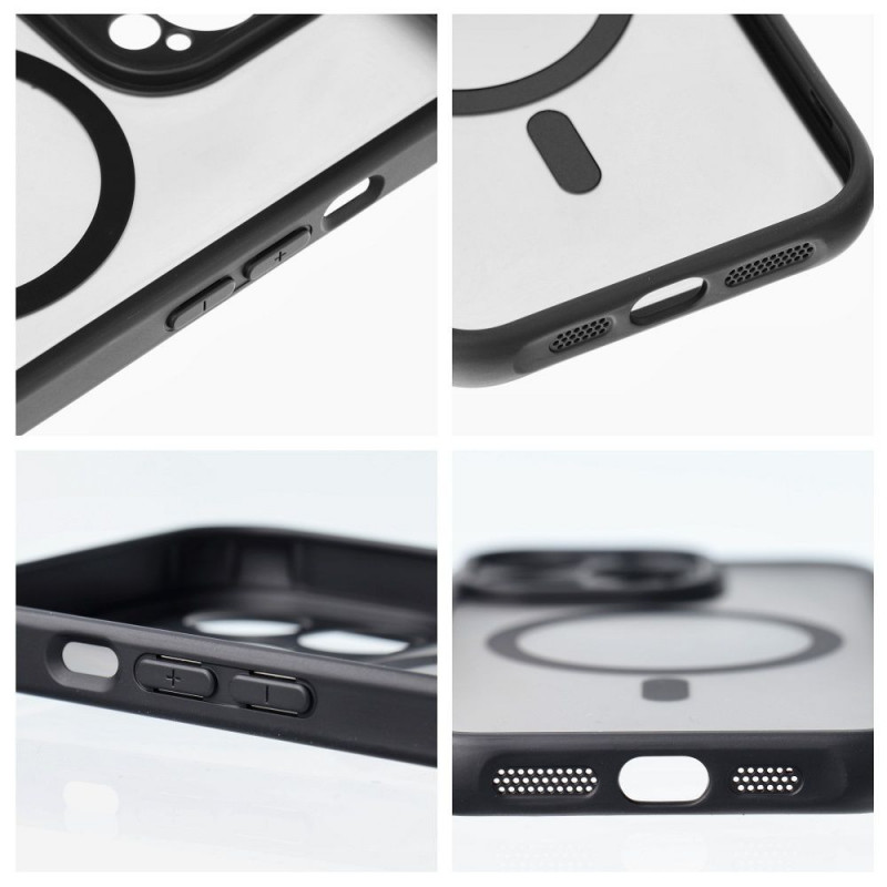 XIAOMI Redmi Note 14 4G Case Matte Mag Cove MagSAFE  Black