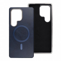 Samsung Galaxy A56 Case Gentleman Mag Cover Elegant  MagSAFE  Navy blue
