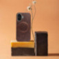Apple iPhone 12 Case Gentleman Mag Cover Elegant  MagSAFE  Brown