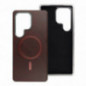 Samsung Galaxy A26 Case Gentleman Mag Cover Elegant MagSAFE Brown Samsung Galaxy A26 Case Gentleman Mag Cover Elegant MagSAFE Brown