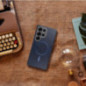Samsung Galaxy A36 Case Gentleman Mag Cover Elegant  MagSAFE  Navy blue