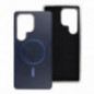 Samsung Galaxy S25 Plus Case Gentleman Mag Cover Elegant MagSAFE Navy blue Samsung Galaxy S25 Plus Case Gentleman Mag Cover Elegant MagSAFE Navy blue