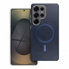 Samsung Galaxy A26 Case Gentleman Mag Cover Elegant  MagSAFE  Navy blue