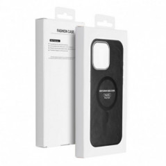 Apple iPhone 14 Case Gentleman Mag Cover Elegant  MagSAFE  Black