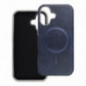 Apple iPhone 16e Case Gentleman Mag Cover Elegant  MagSAFE  Navy blue