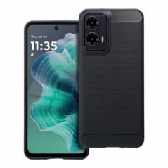 Motorola Moto G35 Case Carbon Elegant  Black