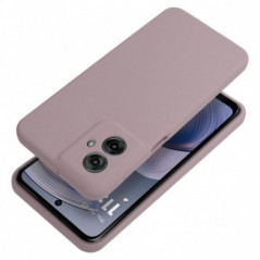 Motorola Moto G55 Case Silicone 2mm Sand pink