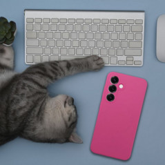 Motorola Edge Case Silicone 2mm Pink