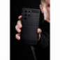 Motorola Edge Case Carbon Elegant  Black