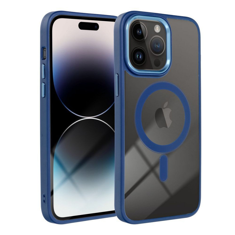 Apple iPhone 16e Case Color Edge Mag MagSAFE  Navy blue