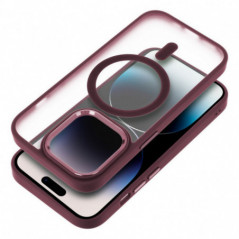 Samsung Galaxy S25 Ultra Case Matte Mag Cove MagSAFE  Plum red