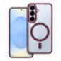 Samsung Galaxy S25 Case Matte Mag Cove MagSAFE  Plum red