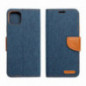 Apple iPhone 16 Wallet Cases CANVAS Book Navy blue