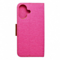 Apple iPhone 16 Wallet Cases CANVAS Book Pink
