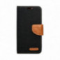 Apple iPhone 16 Plus Wallet Cases CANVAS Book Black