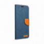 Apple iPhone 16 Plus Wallet Cases CANVAS Book Navy blue