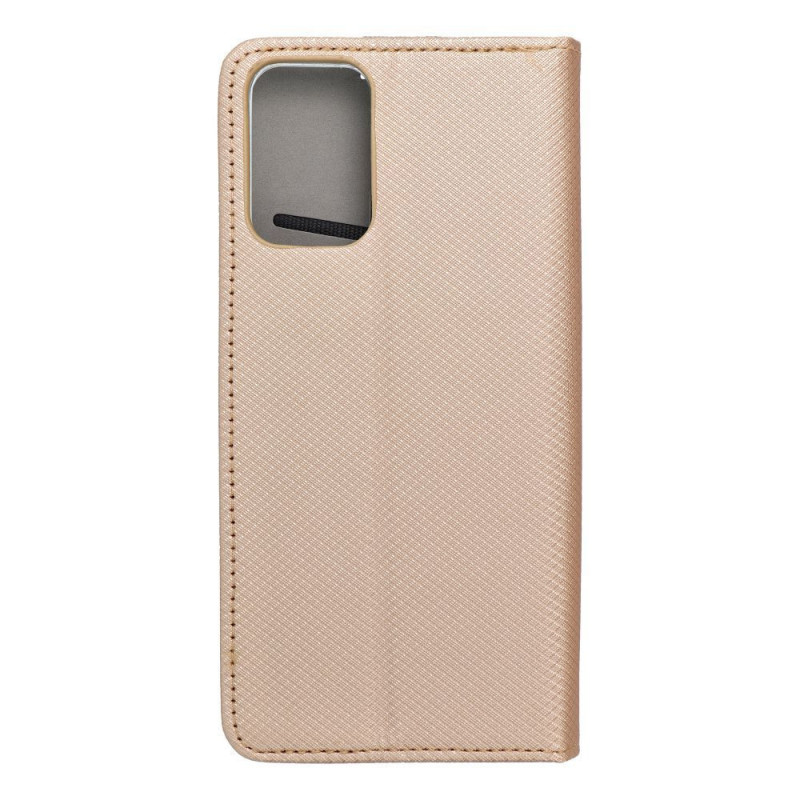 Motorola Moto G35 Wallet Cases Smart Case Book Gold