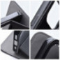 Motorola Edge Wallet Cases Smart Magneto book Black