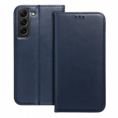 Motorola Edge Wallet Cases Smart Magneto book Navy