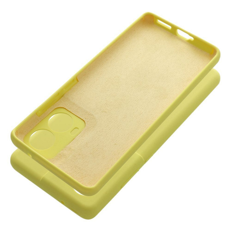 Motorola Moto G85 Case Silicone 2mm Lemon